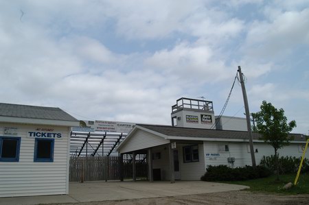 I-96 Speedway - Entrance From Water Winter Wonderland (newer photo)